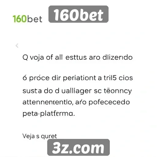 Opiniões de usuários sobre o suporte da 160bet